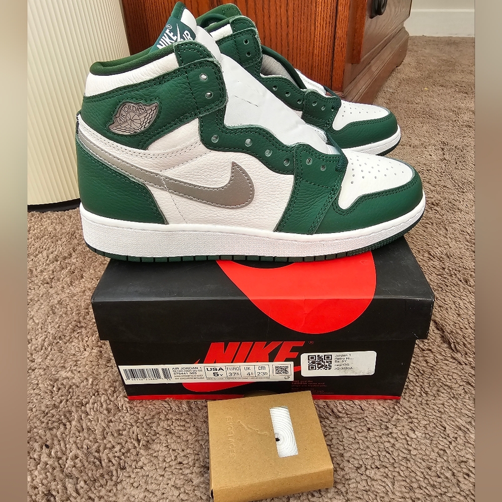 Jordan 1 High Gorge Green Ds Size 5